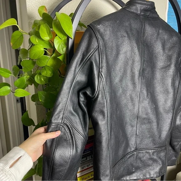Dainese Settantadue Padded Mens leather motorcycle jacket Sz 54 Codice Controllo
